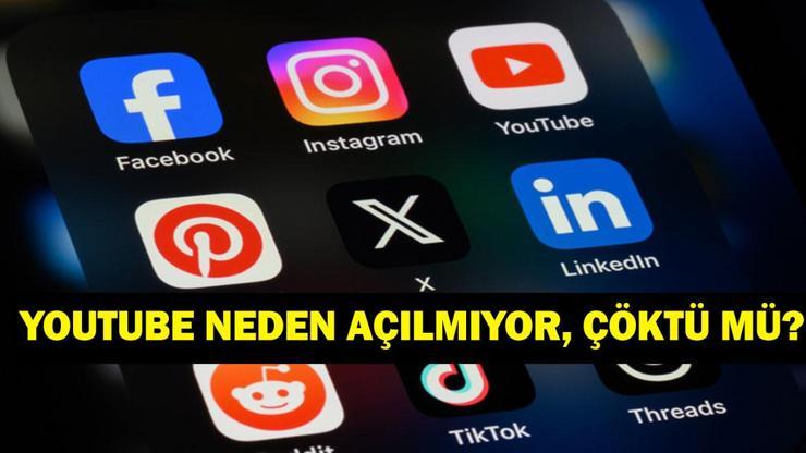 YOUTUBE NEDEN AÇILMIYOR? Youtube Çöktü Mü? 8 Eylül Pazartesi Sosyal Medya Erişim Sorunu…