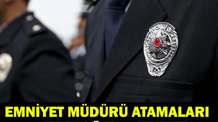 İL EMNİYET MÜDÜRÜ ATAMA KARARLARI 11 EYLÜL: Hangi illerin emniyet müdürleri değişti? 37 ilin emniyet müdürü değişti!