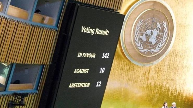 İsrail’e BM’den tokat: Gazze işgali karşısında 142 evet, 10 hayır – Son Dakika Dünya Haberleri CNN Türk