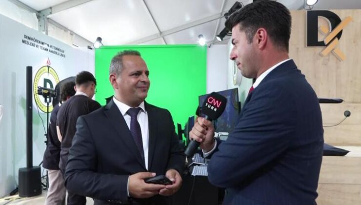 Demirören Medya TEKNOFEST 2025'te: Sanal stüdyo ve yapay zeka ile video kayıt imkanı