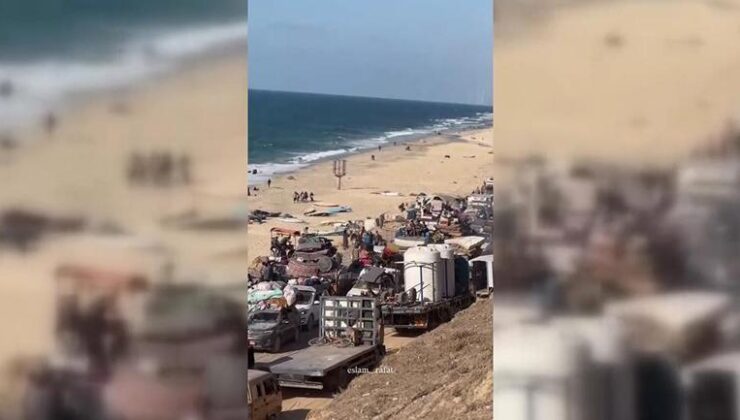 Gazzeli engelli çocuğun suya ulaşma mücadelesi yürekleri dağladı – Dünyadan Haberler CNN Türk | Video