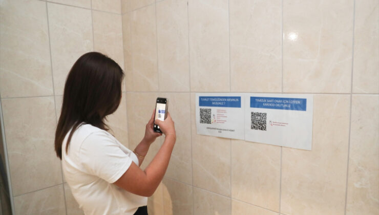 Hastanelerde hijyen için QR kodlu yeni dönem