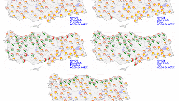 13 il için sarı uyarı: Fırtına ve yağış geliyor
