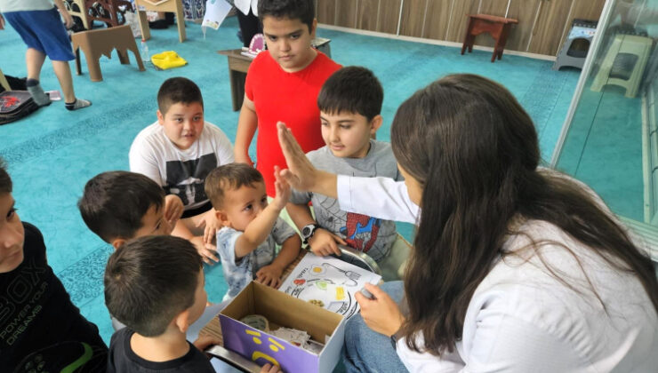 Uşak'ta 'sağlıklı çocuk yaz okulu' programı başarıyla sürüyor