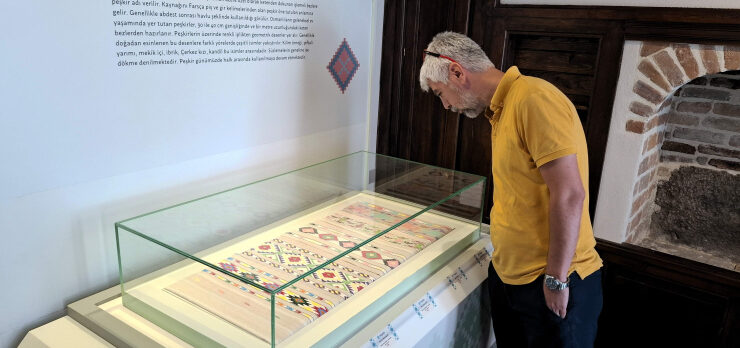 Türkiye'nin ilk keten müzesi ziyaretçilerini ağırlamayı sürdürüyor