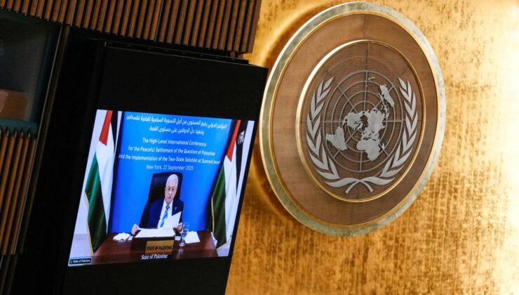 Filistin Devlet Başkanı Abbas, video bağlantıyla BM'de