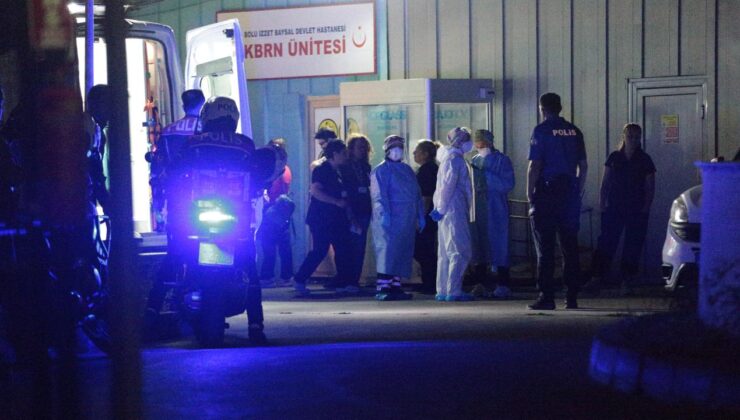 Şüpheli maddedeki kokudan etkilenen 9 polis tedavi altına alındı