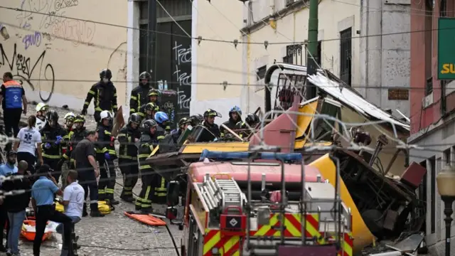 Lizbon’da füniküler kazası: 16 ölü, 21 yaralı – BBC News Türkçe