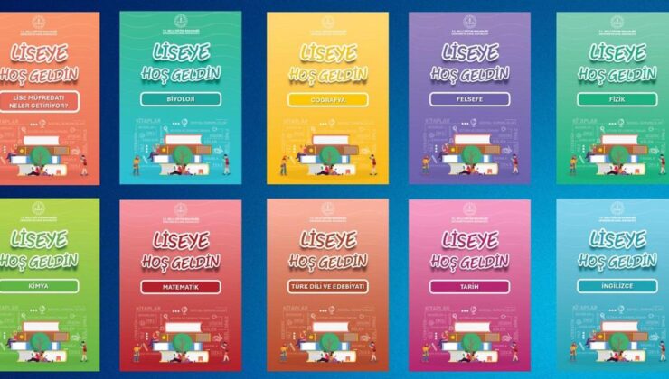 MEB'den öğrencilere Liseye Hoş Geldin kitapları