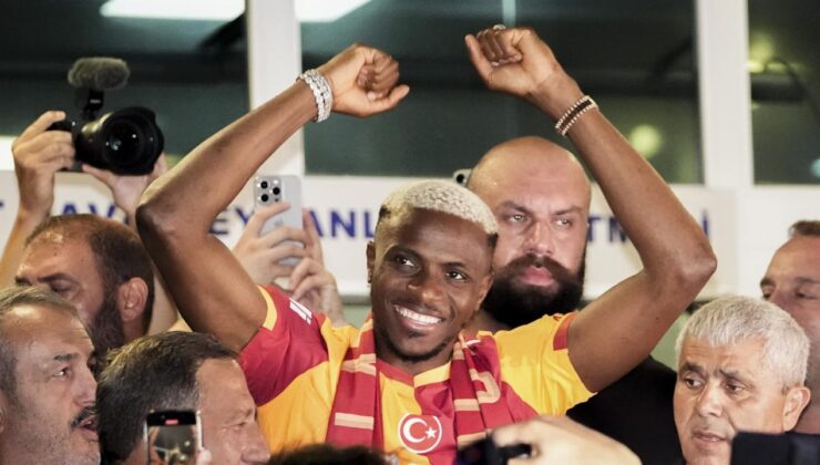 Victor Osimhen resmen Galatasaray'da
