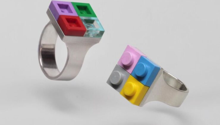 Lego tuğlalarıyla stüdyo gogo’nun gümüş takılarını özelleştirin