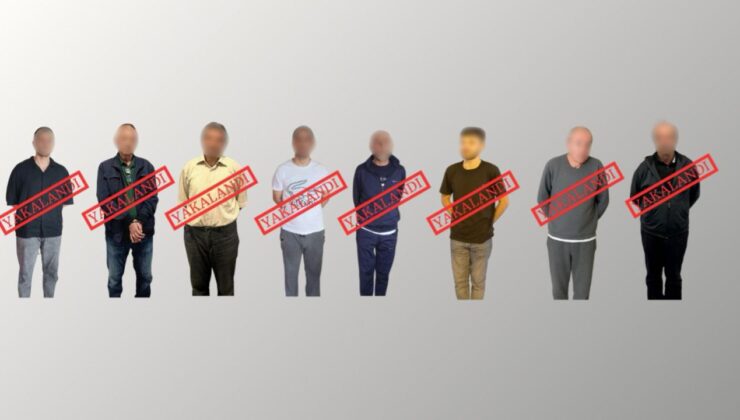 Kırmızı bültenle ve ulusal seviyede aranan 8 suçlu Türkiye’ye getirildi