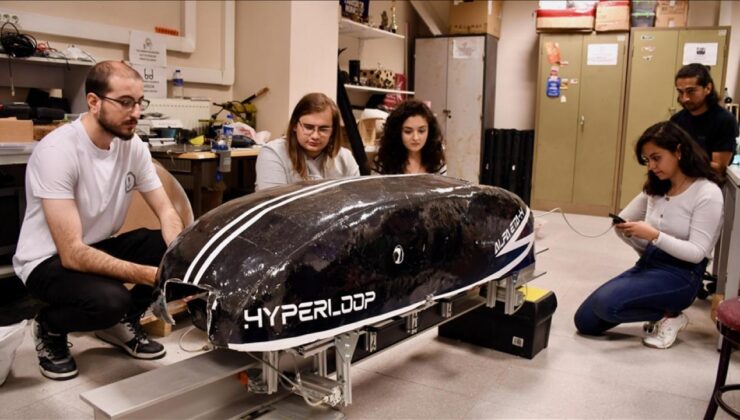 Geleceğin ulaşım teknolojisi TEKNOFESTte test ediliyor