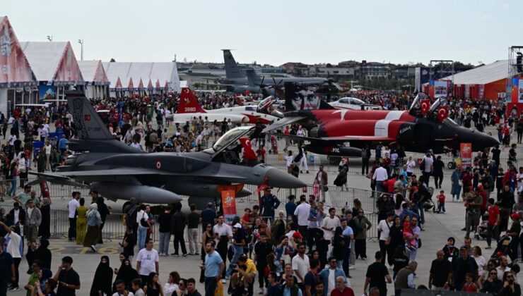 TEKNOFEST'i 1 milyon 32 bin kişi ziyaret etti