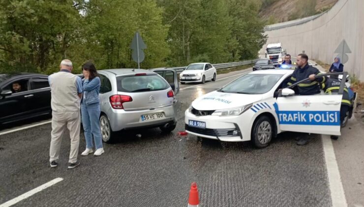 Tokat’ta trafik kazası: 8 yaralı