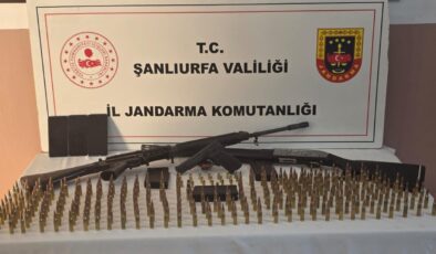 Şanlıurfa’da ruhsatsız silah operasyonu