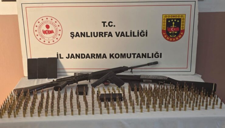 Şanlıurfa’da ruhsatsız silah operasyonu