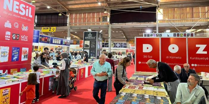 Diyarbakır Kitap Fuarı’na ikinci günde yoğun ilgi