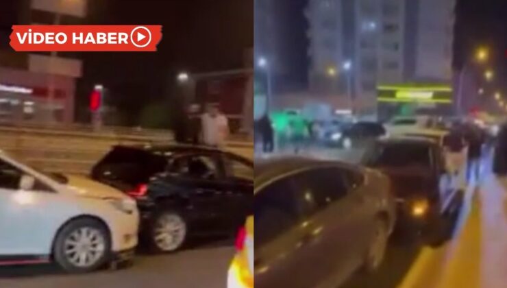 Diyarbakır’da trafik kâbusa döndü: 9 araç birbirine girdi