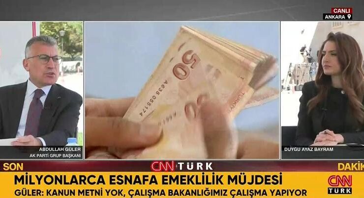 SON DAKİKA… Esnafa emeklilik için prim günü ne olacak? AK Parti Grup Başkanı Güler’den açıklamalar – CNN Türk Güncel Haberler | Video