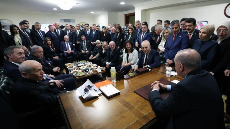 Ankara bu kareyi konuşuyor: Cumhurbaşkanı Erdoğan, TBMM’de siyasi parti liderleriyle görüştü – Son Dakika Flaş Haberler