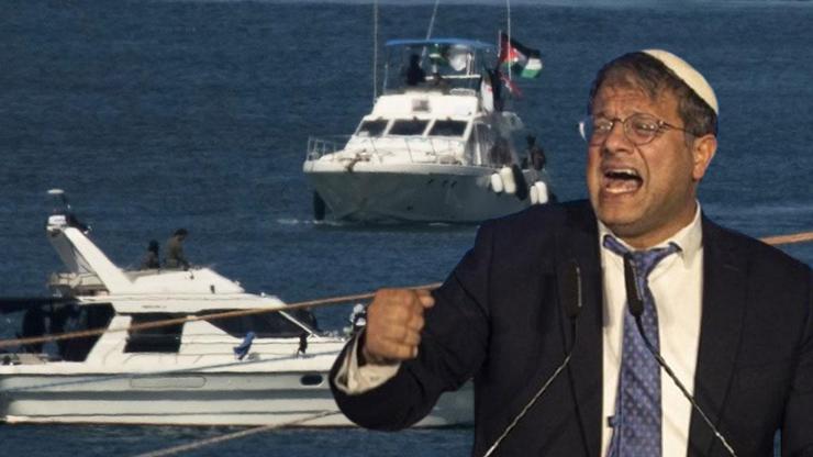 Skandal görüntü! İsrailli aşırı sağcı bakan, Aşdod Limanı’nda Sumud aktivistlerine hakaret yağdırdı: Teröristler – Dünyadan Haberler CNN Türk