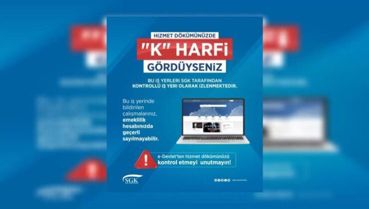 SGK uyardı: ‘K’ harfi emekliliğinizi yakabilir! | Video