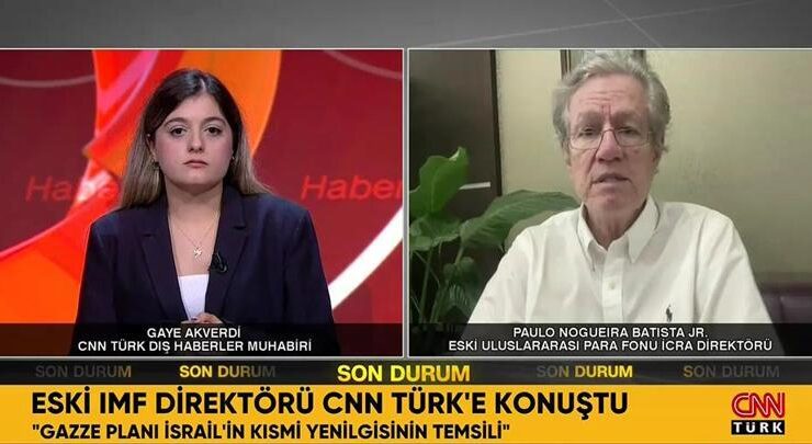 Eski IMF Direktörü CNN TÜRK’e konuştu: Gazze planı İsrail’in kısmi yenilgisinin temsili – Dünya Haberleri CNN TÜRK | Video