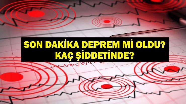 SON DAKİKA VAN'DA DEPREM! 16 Ekim Perşembe deprem mi oldu, nerede, kaç şiddetinde? AFAD ve Kandilli Rasathanesi son depremler listesi!