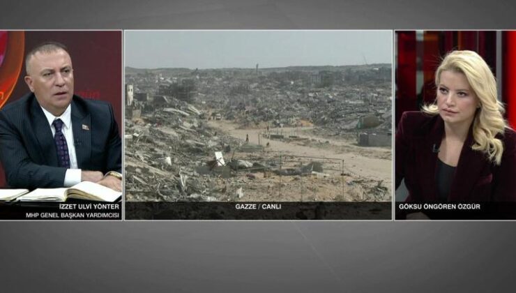 MHP'li Yönter'den CNN TÜRK'te açıklamalar: Filistin Cumhuriyeti kurulmalı