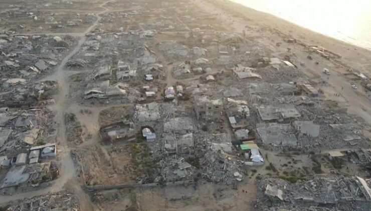 Gri bir enkaz mezarlığı… İşte Gazze’de yıkımın boyutu – Son Dakika Dünya Haberleri CNN Türk | Video