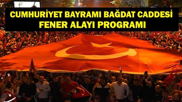 BAĞDAT CADDESİ 29 EKİM CUMHURİYET YÜRÜYÜŞÜ: Bağdat Caddesi 29 Ekim Cumhuriyet Bayramı yürüyüşü ne zaman başlayacak? Yürüyüş ve kortej nereden başlayıp nerede bitecek?