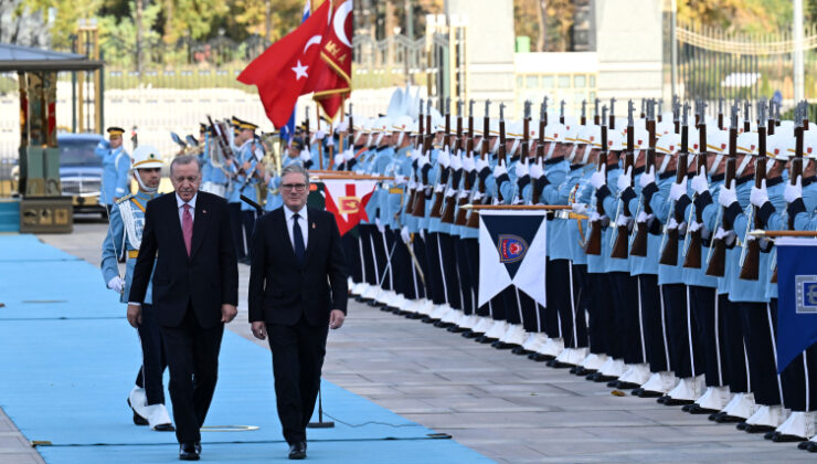 İngiltere Başbakanı Starmer, Ankara'da
