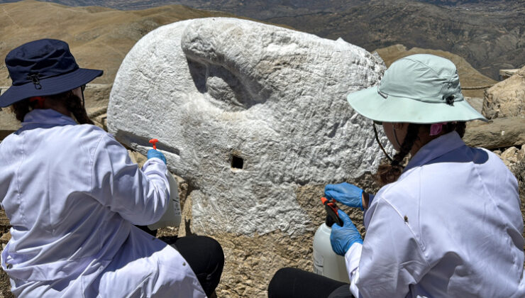Nemrut Dağı’ndaki simge eserler nano kireçle korunacak