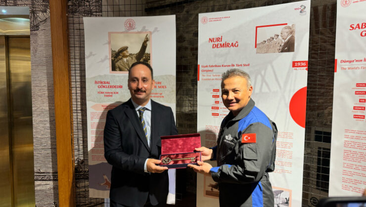 Galata Kulesi’nde “Hezarfen’den Beri Aynı Ruhla” sergisi açıldı