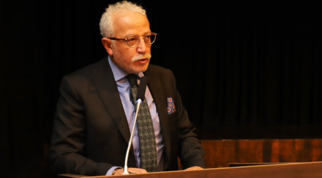 Necmettin Erbakan Üniversitesi akademik yıl açılış töreninde Gazze'deki insanlık dramına dikkat çekildi