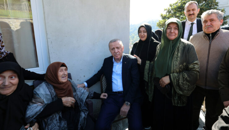 Cumhurbaşkanı Erdoğan Rize'de