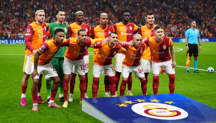 Galatasaray, UEFA Şampiyonlar Ligi'nde rakibini 31 yendi