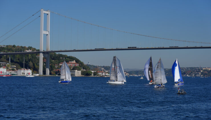 Cumhurbaşkanlığı Yat Yarışları Cumhuriyet Kupası etabının startı İstanbul'dan verildi