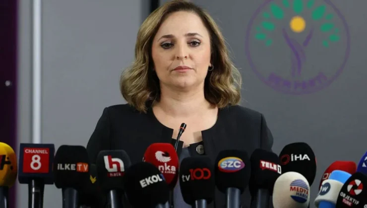 DEM’den süreç eleştirisi: Yaprak kımıldamıyor