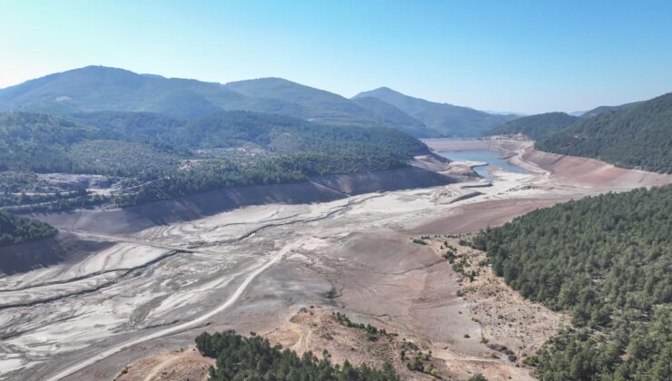 Bursa'daki barajlarda doluluk oranı yüzde 1'in altına düştü