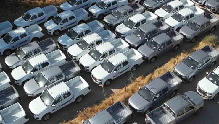 Fırat EDAŞ’a 135 Yeni Araç Eklendi