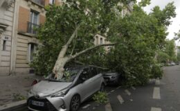 Fransa’da Benjamin Fırtınası nedeniyle başkentteki park ve bahçeler kapatıldı