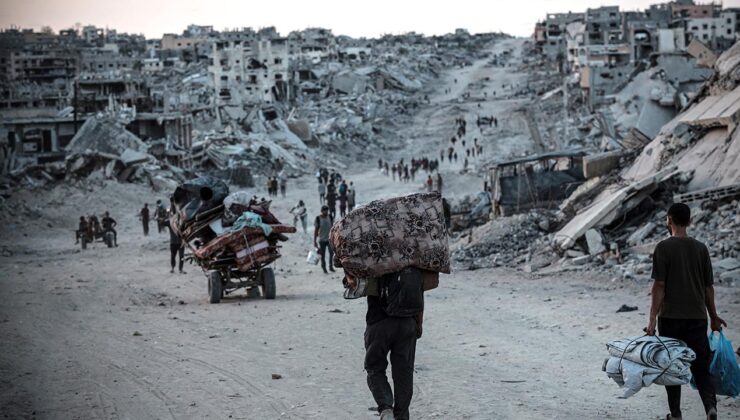 BM: Ateşkes sonrası 310 binden fazla kişi Gazze'nin güneyinden kuzeyine gitti