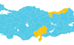 Meteorolojiden sarı uyarı: 8 ilde gök gürültülü sağanak bekleniyor
