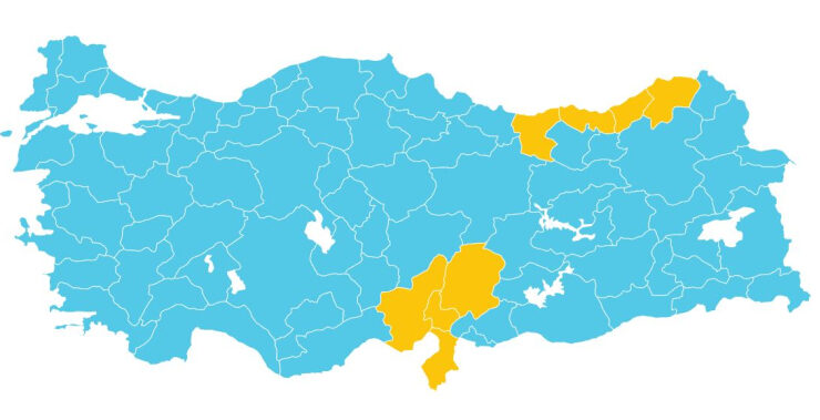 Meteorolojiden sarı uyarı: 8 ilde gök gürültülü sağanak bekleniyor