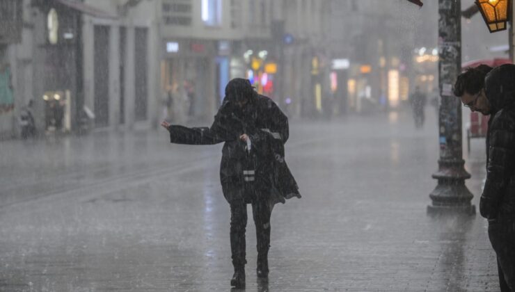Marmara’nın batısı ile Güney Ege için sağanak uyarısı