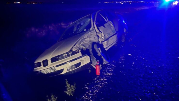 Konya'da işçi servisi ile otomobil çarpıştı: 18 yaralı