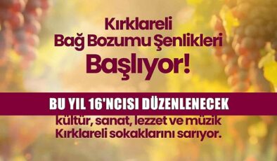 Kırklareli Sokaklarını Kültür, Sanat, Müzik ve Lezzet Kuşatacak!