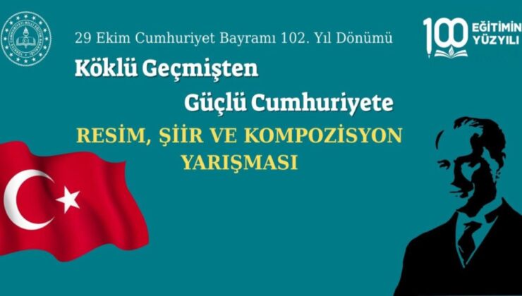 MEB, Cumhuriyetin 102'nci yıl dönümü kapsamında yarışmalar düzenleyecek